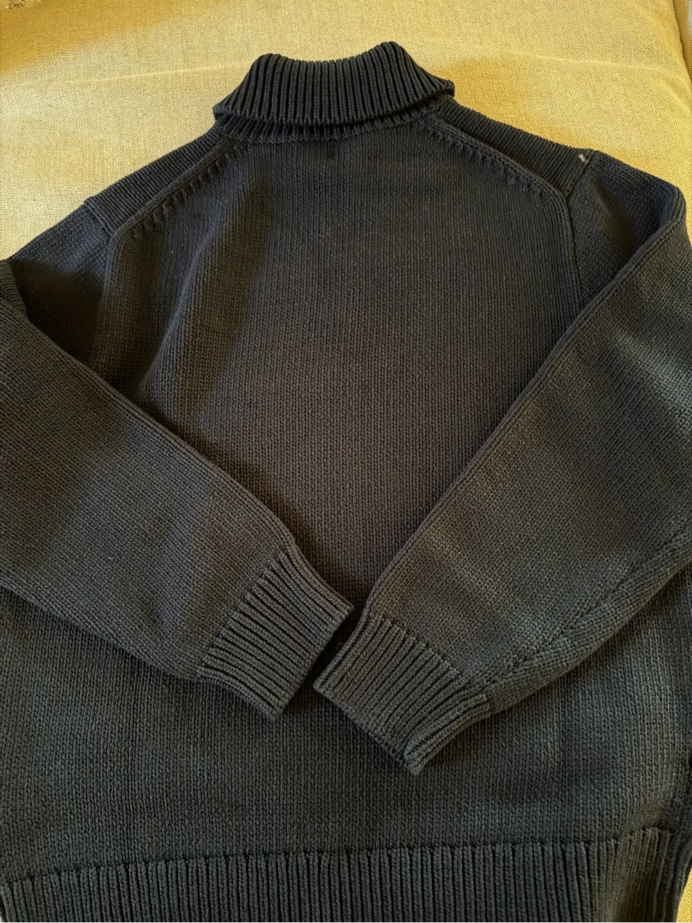 J CREW XXL Cotton shawl-collar sweater CQ906